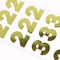 12 Pack: Gold Foil Number Stickers by Recollections™